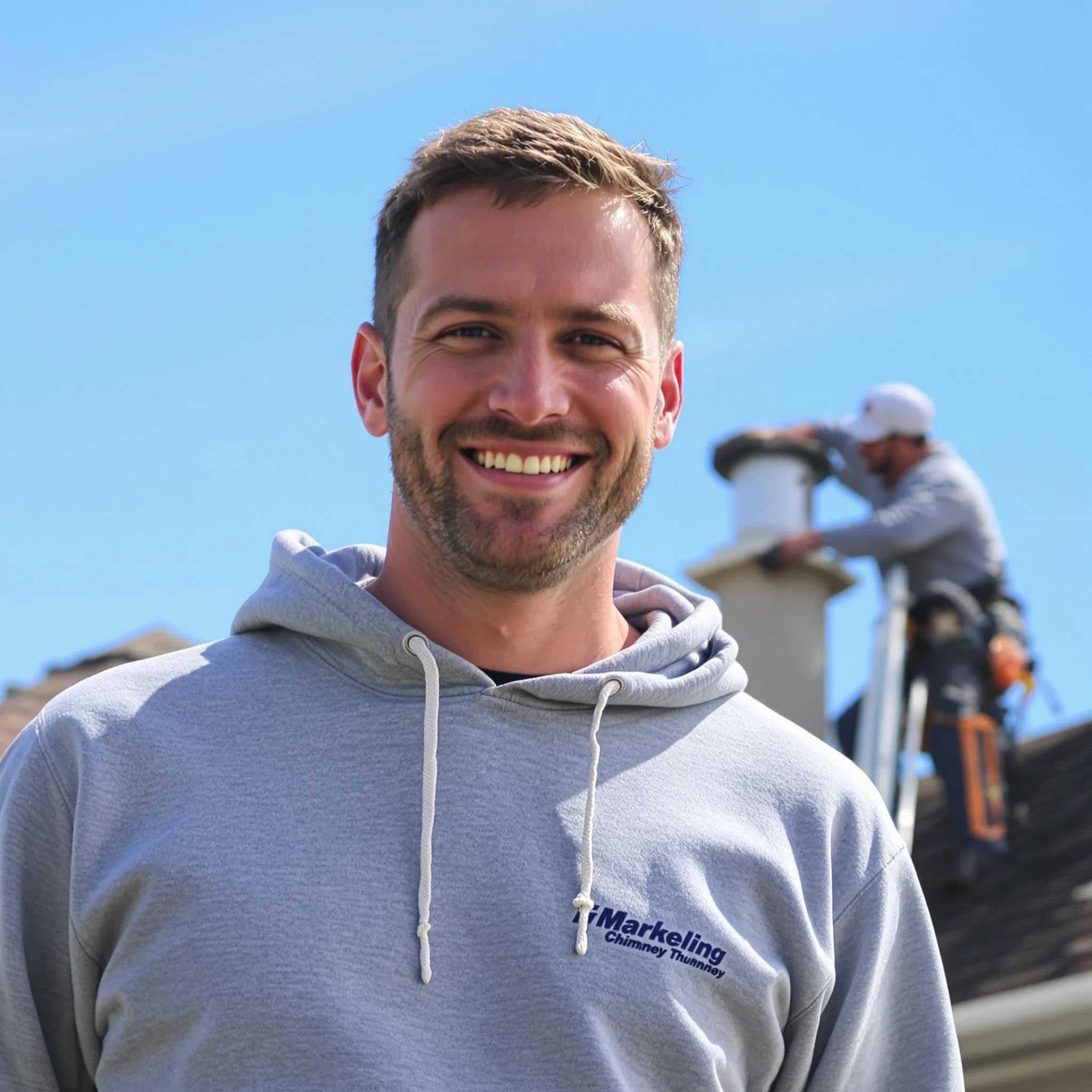 The Forest Hills Chimney Sweep team.