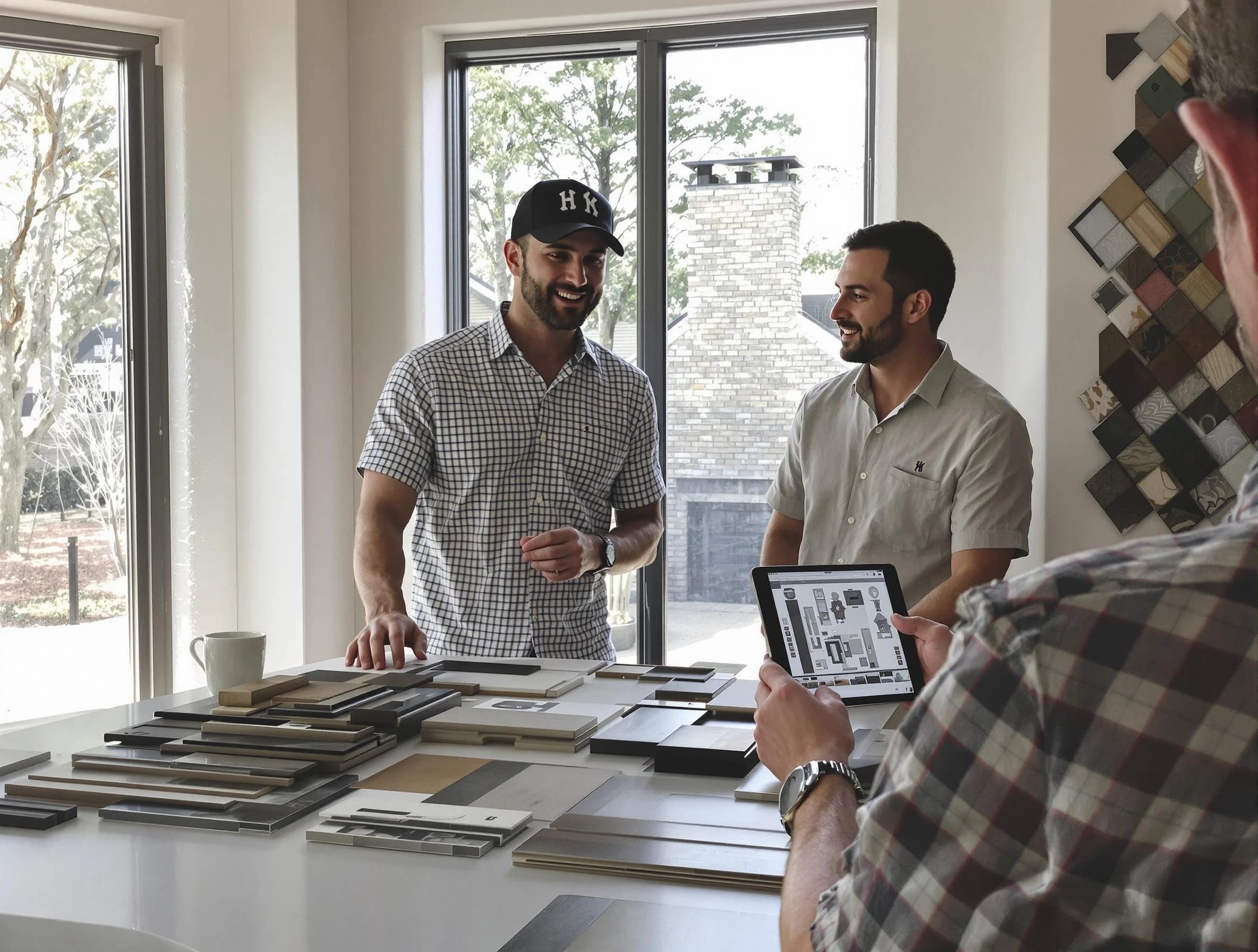 Forest Hills Chimney Sweep remodeling a chimney and fireplace in Forest Hills, TN