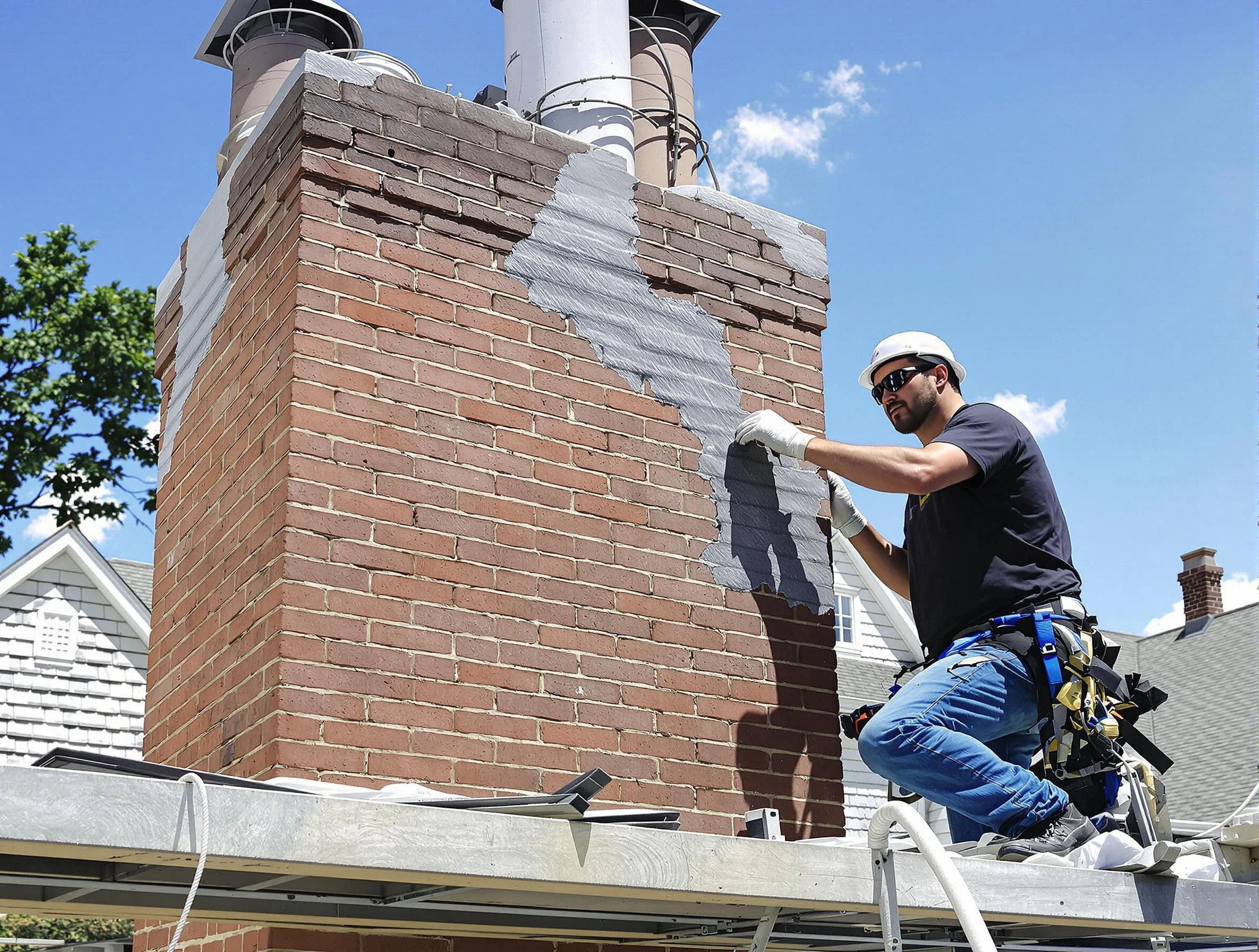 Chimney Restoration in Forest Hills